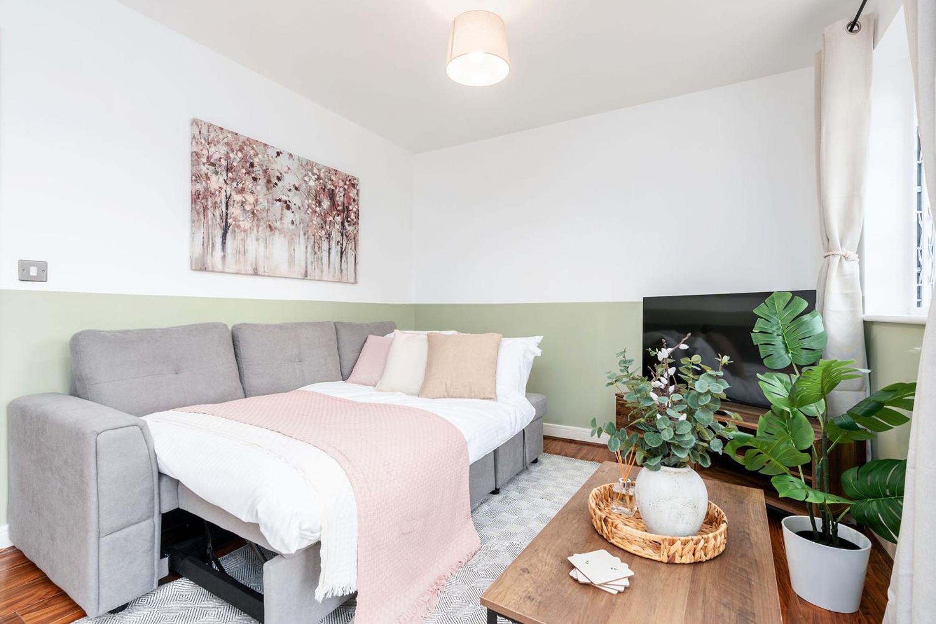 6 Guests - 3 Bedrooms - Free Wi-Fi - Manchester Eksteriør billede
